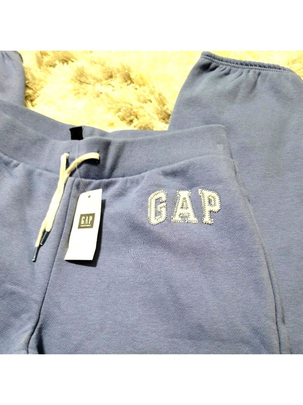 GapKids Regular Sparkly Logo Pull-On Joggers Size XXL